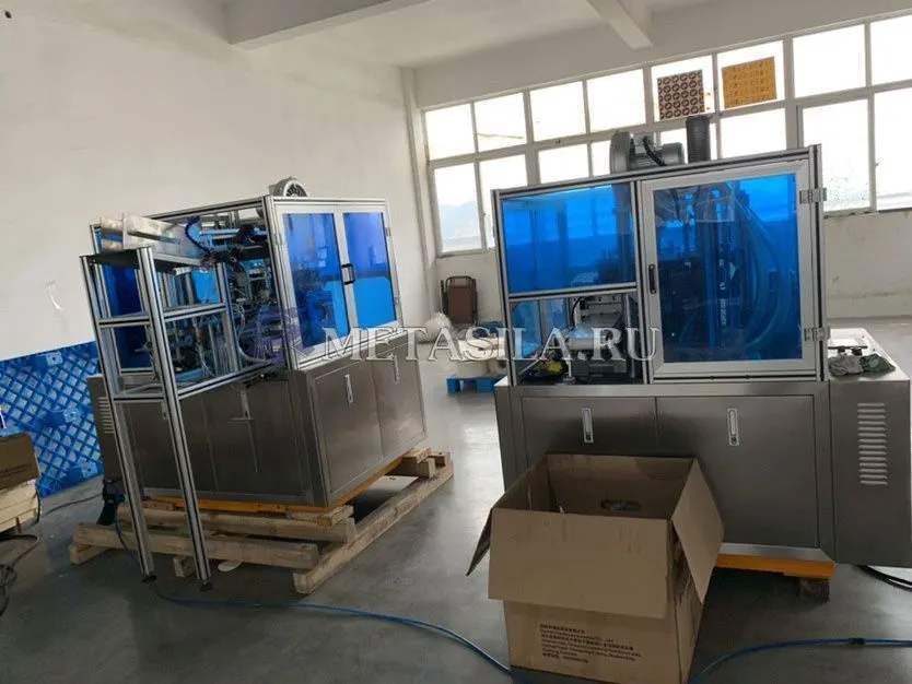 картинка Автоматическая машина для производства крышек от магазина Метасила