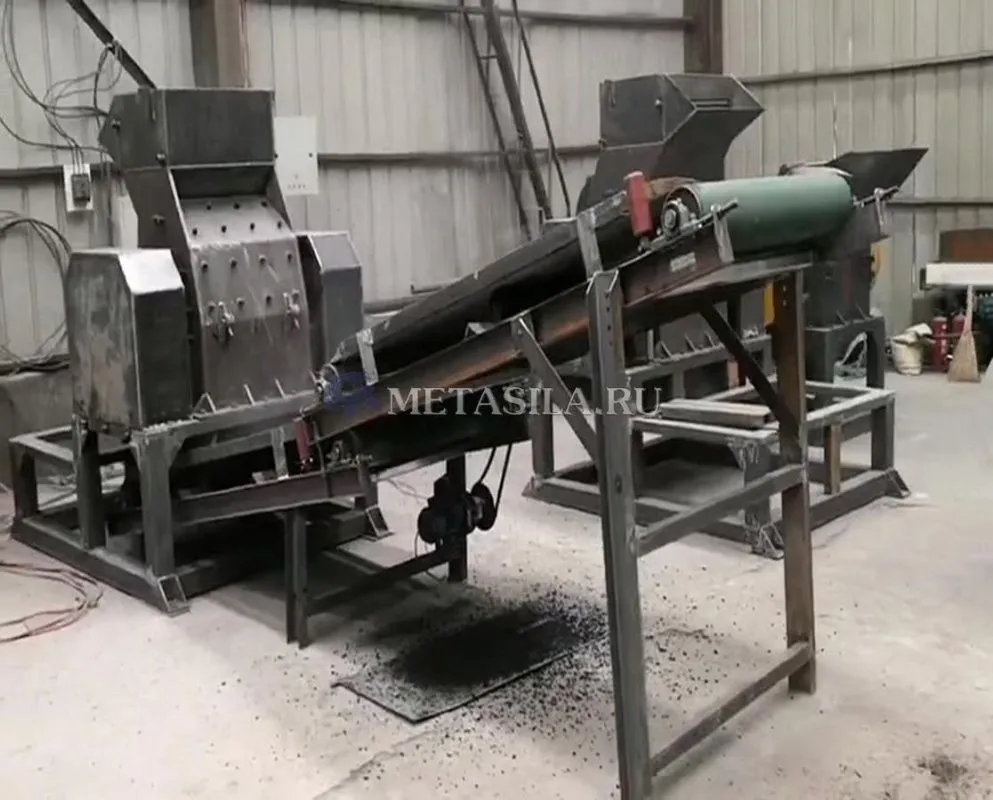 картинка Линия по переработке автомобильных шин (500-600 кг/ч)  от магазина Метасила