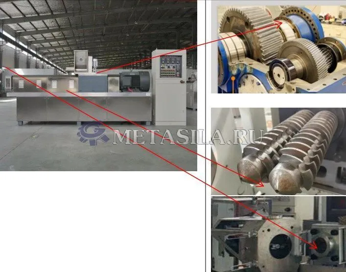 картинка Линия по производству сухих завтраков от магазина Метасила