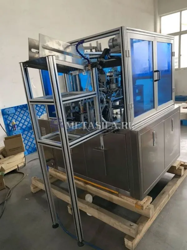 картинка Автоматическая машина для производства крышек от магазина Метасила