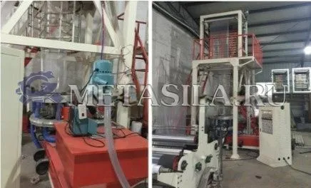 картинка Машина выдувания полиэтиленовой пленки  от поставщика магазина Метасила 