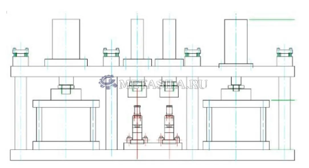 картинка Формовочная машина для  металлической дверной рамы от магазина Метасила