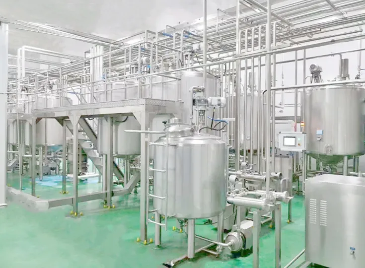 картинка Линия по производству и миндального молока,  1000л/час от магазина Метасила