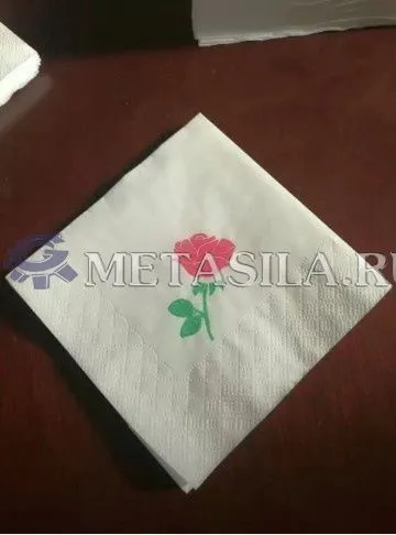 картинка Машина изготовления бумажных салфеток с рисунком от магазина Метасила