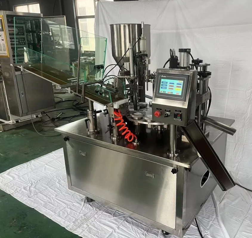 фото Тубонаполнительная машина R20 (с пылезащитным кожухом)	 от магазина Метасила