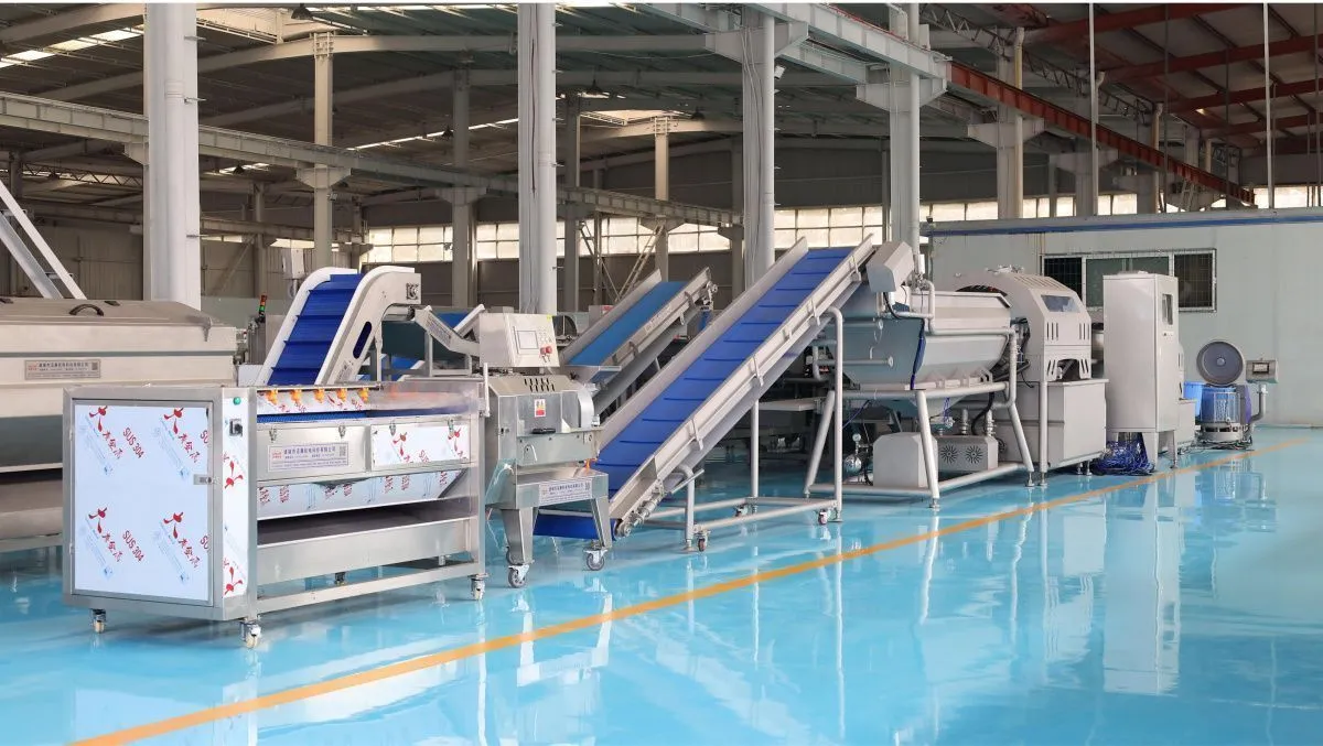 картинка Линия по переработке овощей (модель C-415) от магазина Метасила