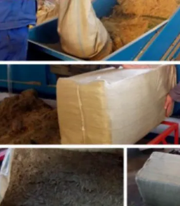 фото Пресс-упаковщик для древесной стружки в пакеты, модель KT180 от магазина Метасила