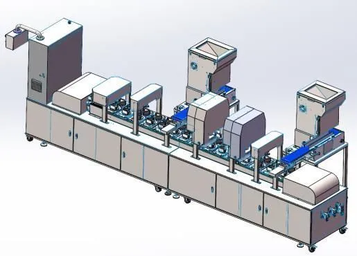 картинка Промышленная линия производства и упаковки онигири S30 от магазина Метасила