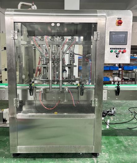 фото Автоматическая 6-головочная линия розлива кетчупа в бутылки  от магазина Метасила