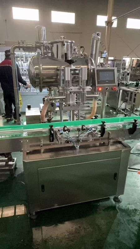 фото Линия розлива йогурта в бутылки R15G от магазина Метасила