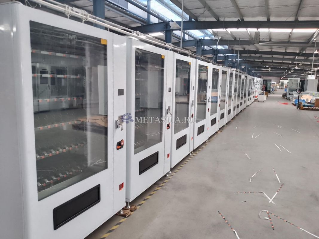 картинка Торговый автомат для продажи снеков и напитков от магазина Метасила