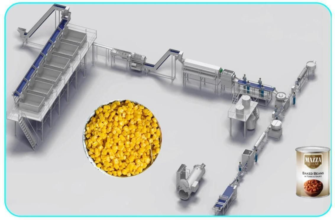 картинка Линия по производству консервированной кукурузы (модель U-03) от магазина Метасила