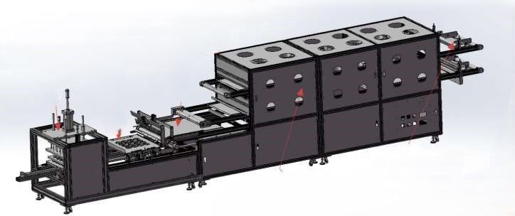 картинка Линия по производству патчей для глаз U80 от магазина Метасила