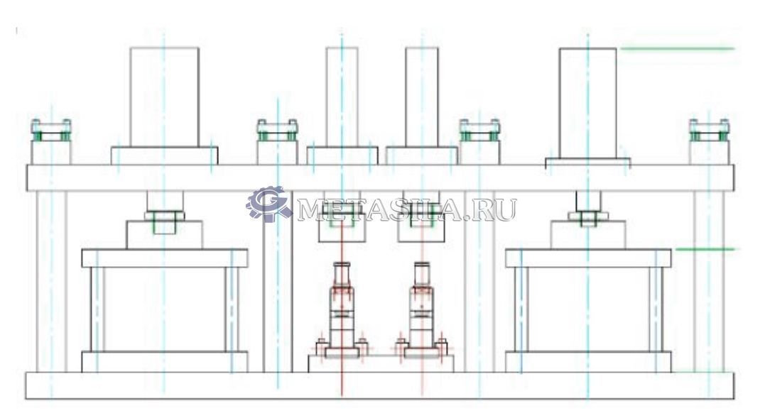 картинка Формовочная машина для  металлической дверной рамы от магазина Метасила