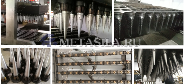 картинка Автоматический станок по изготовлению вафельных стаканов от магазина Метасила