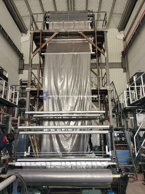 картинка Станок по производству полиэтиленовой пленки R-10  от магазина Метасила