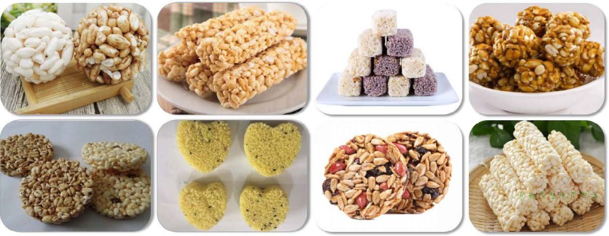 картинка Линия по производству рисовых батончиков NRK014 от магазина Метасила