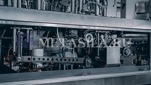 фото Автоматическая ротационная машина для наполнения и запечатывания готовых пакетов от магазина Метасила