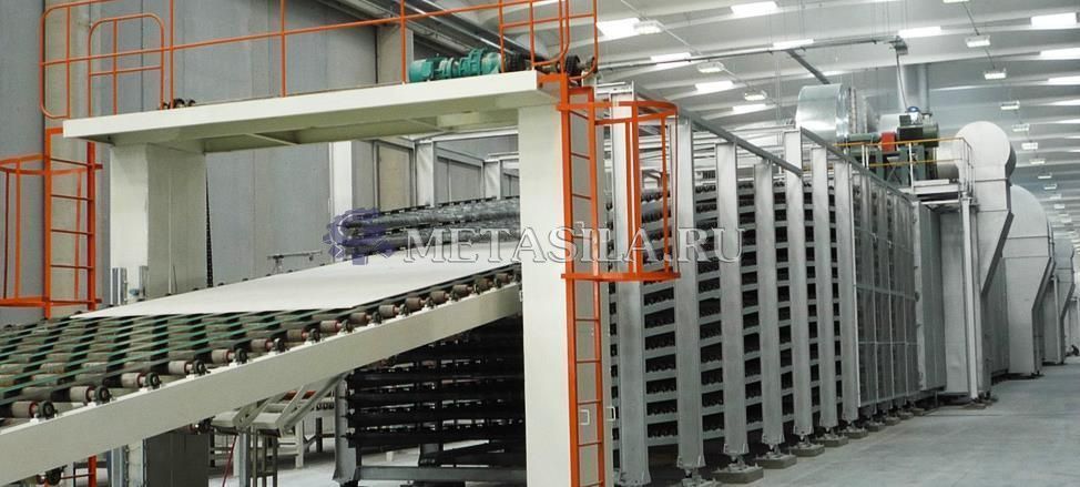 картинка Линия по производству гипсокартона (2 миллиона) от магазина Метасила