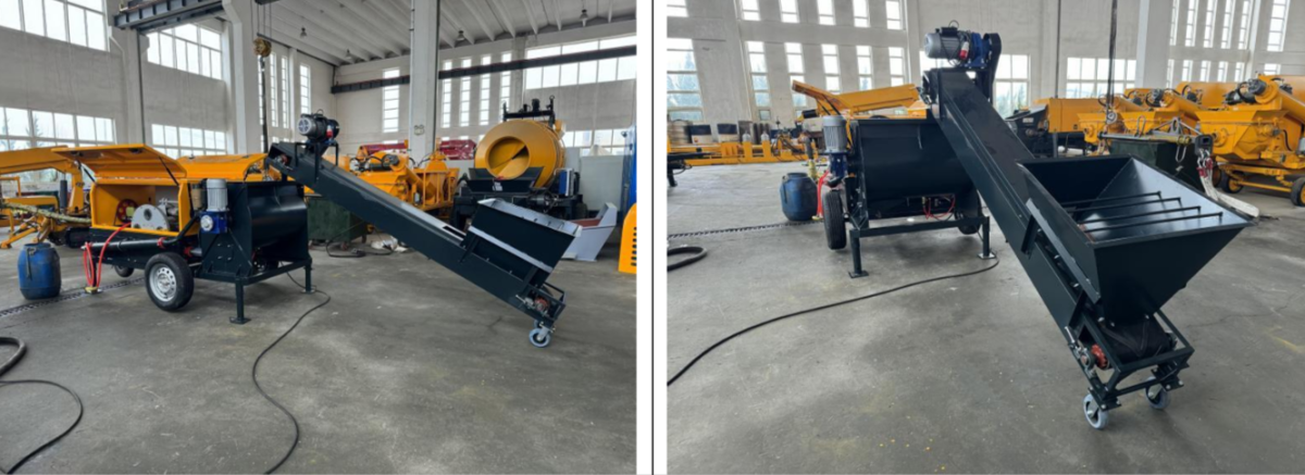 картинка Мобильная пенобетонная установка, модель 10 м³/ч от магазина Метасила