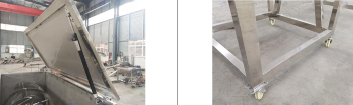 картинка Горизонтальный промышленный смеситель для сухого сырья, модель 300 от магазина Метасила