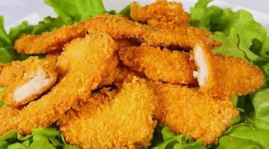 картинка Линия для производства куриных наггетсов: формовка, панировка, жарка от магазина Метасила