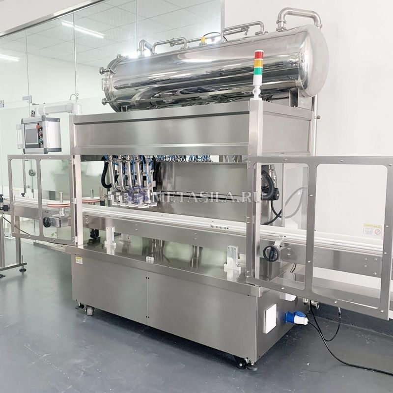 картинка Автоматическая линия розлива в бутылки  SW-98  от магазина Метасила