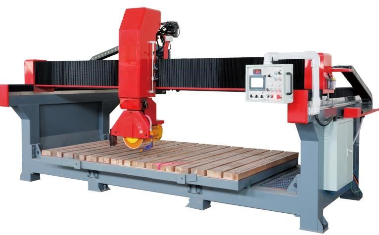картинка 3-осевой мостовой отрезной станок N03WK от магазина Метасила