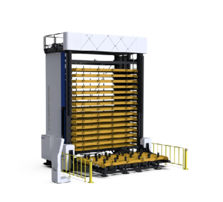 картинка Стеллажный кран - штаблёр, модель 15 полок  от магазина Метасила