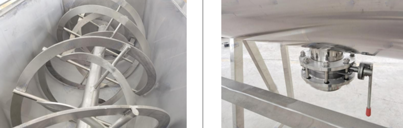 картинка Горизонтальный промышленный смеситель для сухого сырья, модель 300 от магазина Метасила