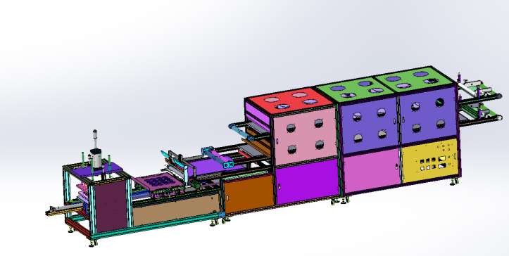 картинка Линия по производству патчей для глаз U80 от магазина Метасила