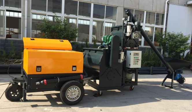 картинка Мобильная пенобетонная установка, модель 10 м³/ч от магазина Метасила