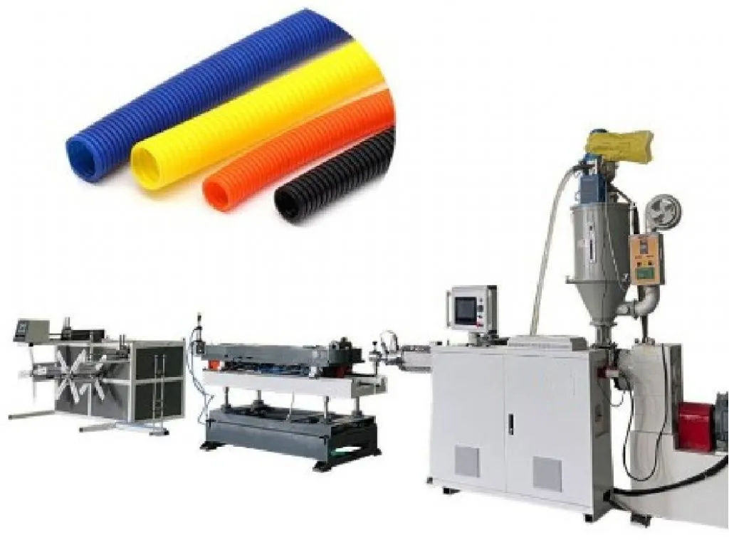 Производство гофрированных трубок из ПВХ 16-52 мм